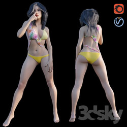 Creature - Girl bikini 02 