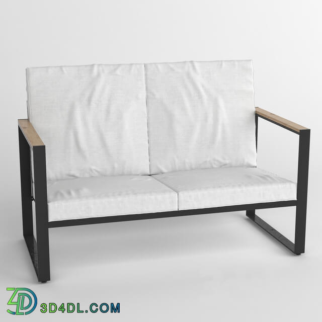 Sofa - Black Welders Sofa