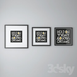 Frame - Art.com-HOLD ON TIGH 