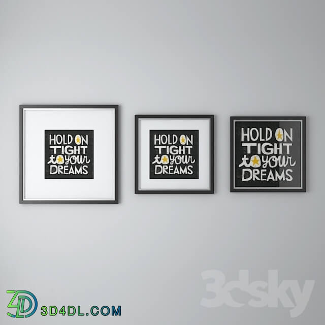 Frame - Art.com-HOLD ON TIGH