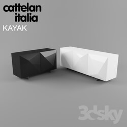 Sideboard _ Chest of drawer - Cattelan Italia _ Kayak 
