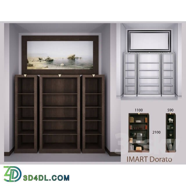 Wardrobe _ Display cabinets - Imart _ Dorato