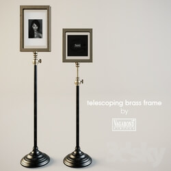 Other decorative objects - Telescoping brass frame 