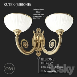 Wall light - KUTEK _BIBIONE_ BIB-K-2 