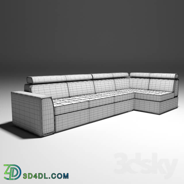 Sofa - Doima Salotti Leather Sofa