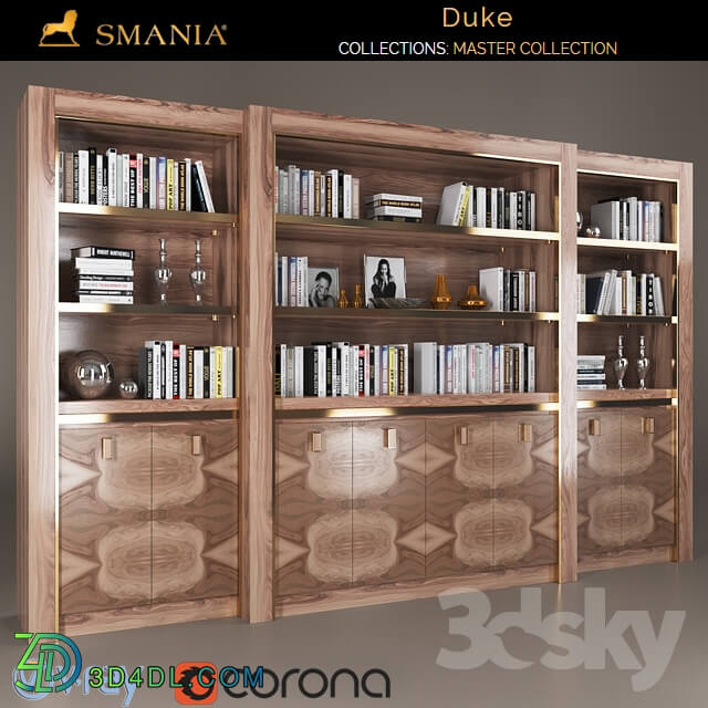 Wardrobe _ Display cabinets - SMANIA DUKE wardrobe 8 doors
