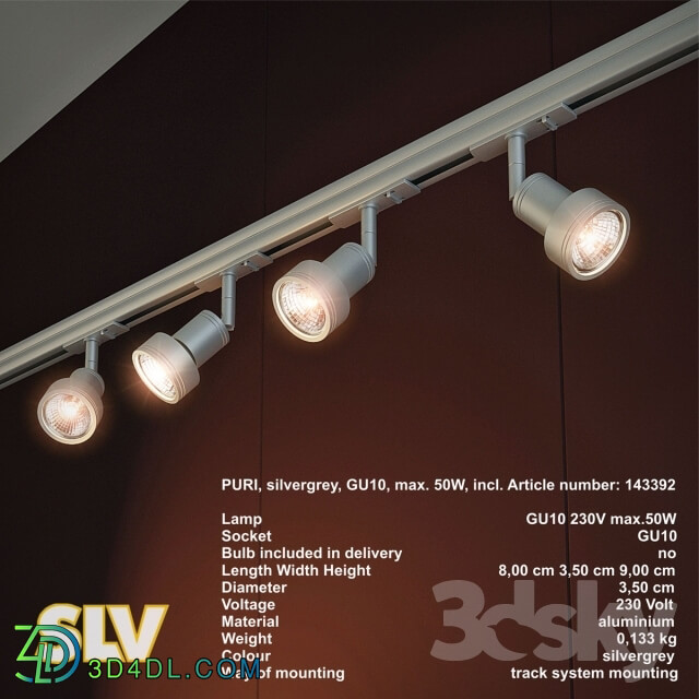 Technical lighting - SLV PURI_ GU10