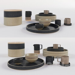 Tableware - japanese porcelain kitchen set 