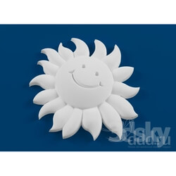 Decorative plaster - SMILE SUN 