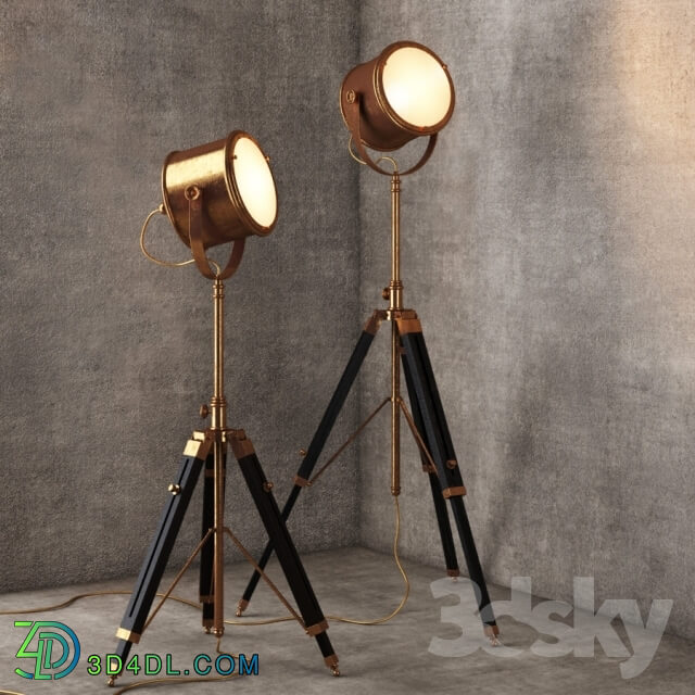 Floor lamp - GRAMERCY HOME - Floor Lamp FL038-1BRS