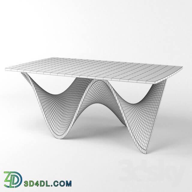 Table - Coffee table Wave Series by Merganzer Furniture d1