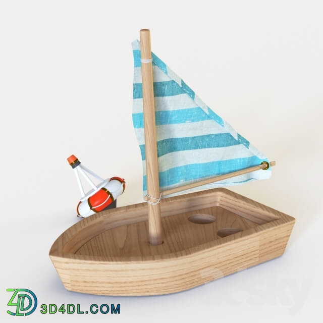 Toy - Children__39_s toy sailboat