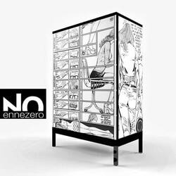 Wardrobe _ Display cabinets - Ennezero 