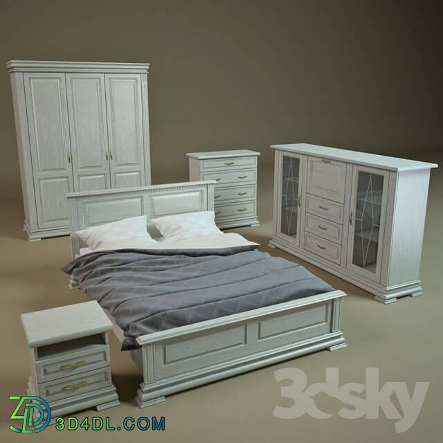 Bed - Bedroom set Versal