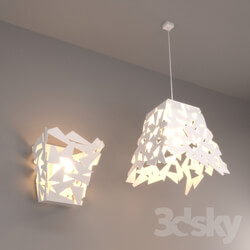 Ceiling light - Chandelier_and_bra_Eglo 