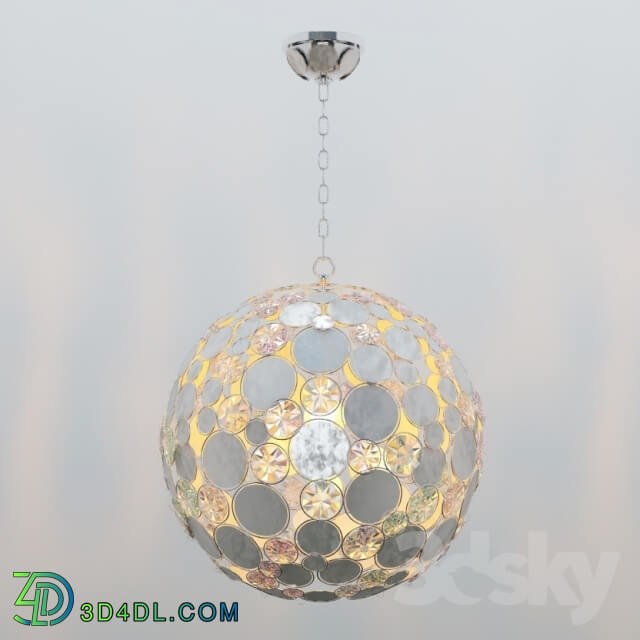 Ceiling light - chandelier Crystorama Palla