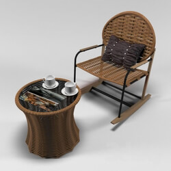 Table _ Chair - Ratan furniture 
