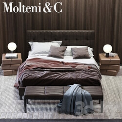 Bed - Molteni _amp_ C Anton Bed 