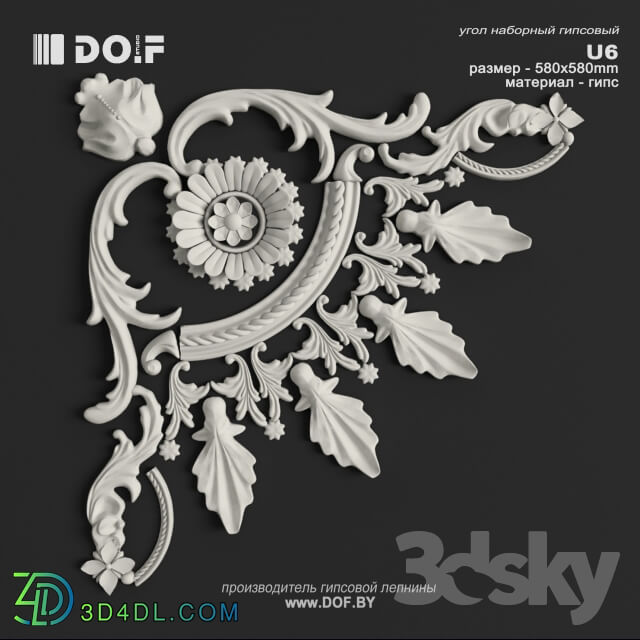 Decorative plaster - OM_U6_W580_DOF