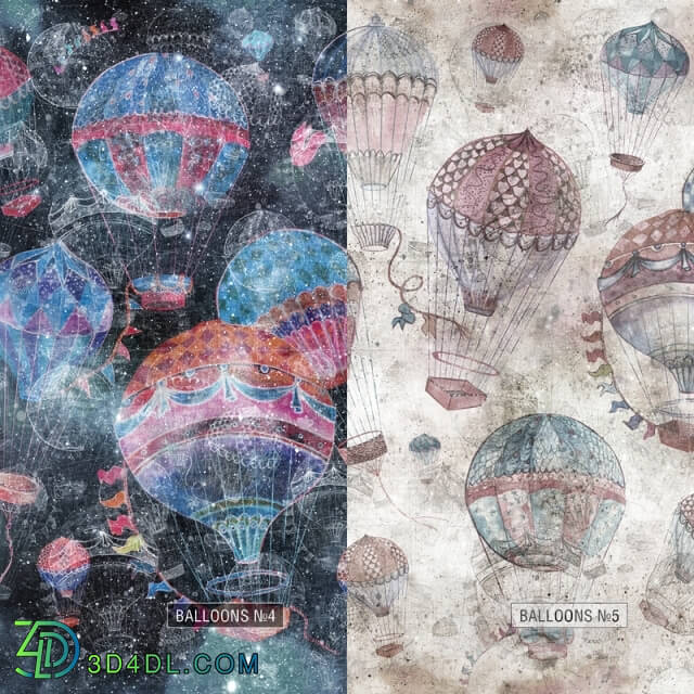 Wall covering - FACTURA Balloons