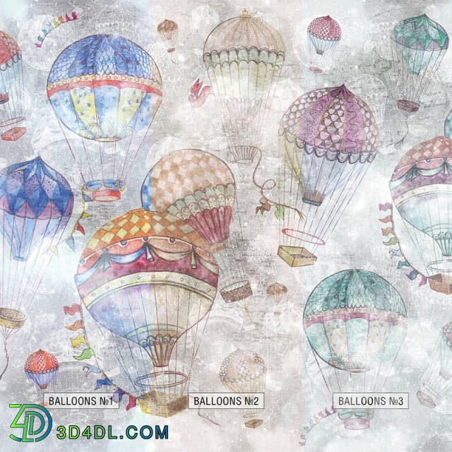 Wall covering - FACTURA Balloons