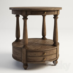 Table - GRAMERCY HOME - STANLEY SIDE TABLE 522.011-2N7 