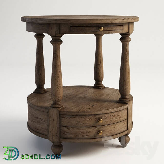 Table - GRAMERCY HOME - STANLEY SIDE TABLE 522.011-2N7