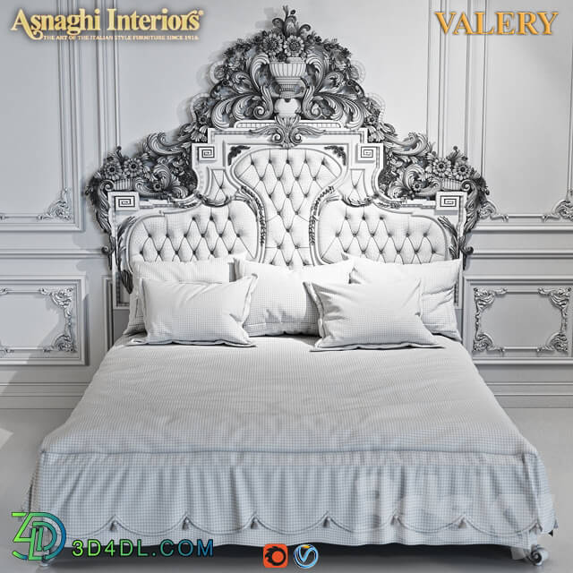 Bed - VALERY ASNAGHI INTERIORS L42801
