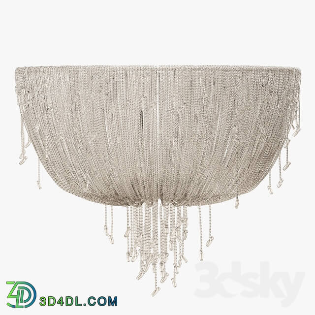 Ceiling light - Louise Bradley - Crystal drape light