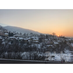 Panorama - Sunset time_ Sarajevo 