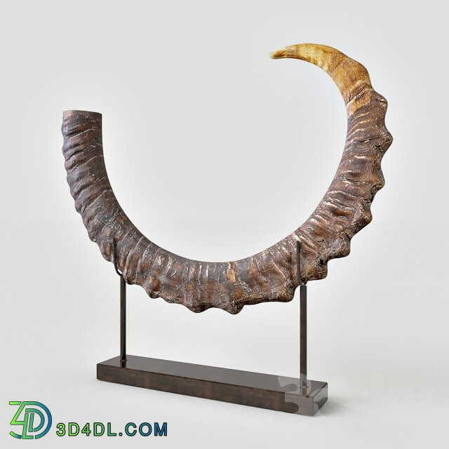 Other decorative objects - Sable Antelope Horn Sculpture