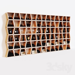Other - Modular wine wall rack. 