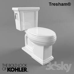Toilet and Bidet - Kohler Tresham Toilet 