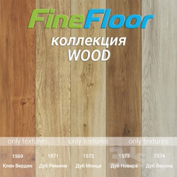 Floor coverings - _OM_ Quartz Vinyl Fine Floor Collection Wood 