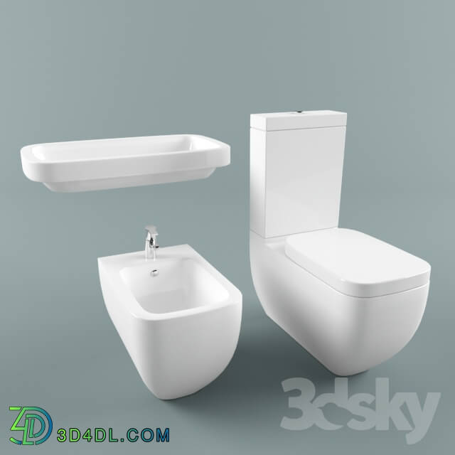 Toilet and Bidet - Laufen _ Palomba Collection