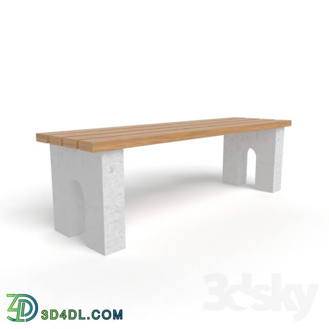 Other architectural elements - bench