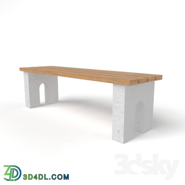 Other architectural elements - bench