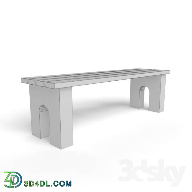 Other architectural elements - bench