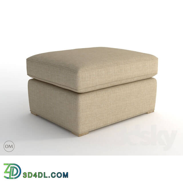 Other soft seating - Winslow ottoman beige 7801-1112-1