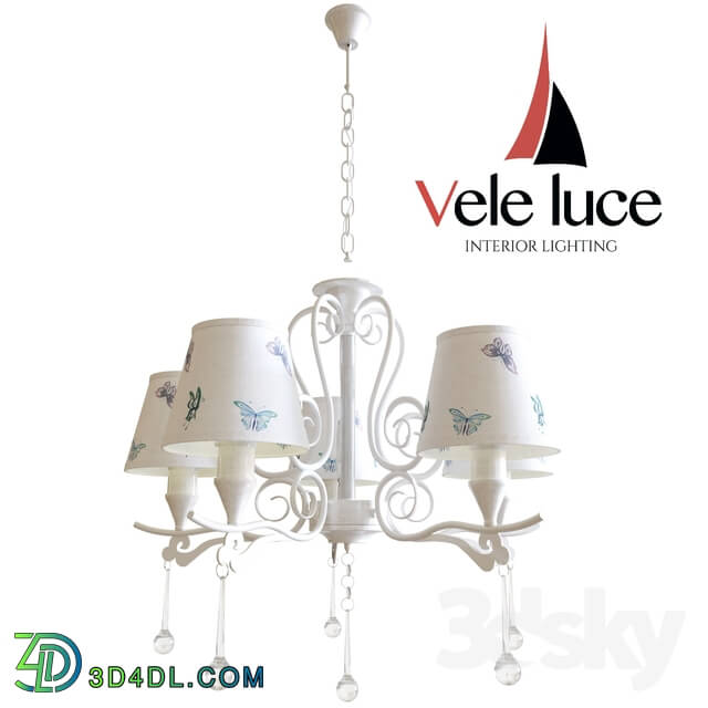 Ceiling light - Suspended chandelier Vele Luce Puro VL1821L05