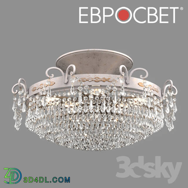 Ceiling light - OM Ceiling chandelier with crystal Bogate__39_s 305_8 Strotskis