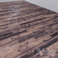 Floor coverings - Vintage Old Hardwood Multi Texture Solid Boards 