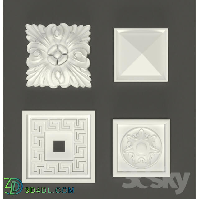 Decorative plaster - Sabur decor 2015 cubes