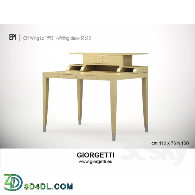 Office furniture - GIORGETTI EPI 51610 Writing desk
