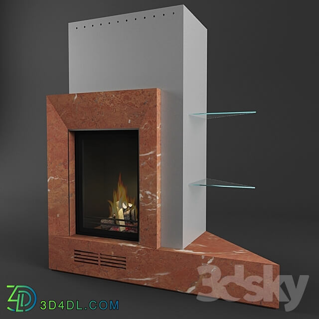 Fireplace - Piazzetta Estensa3