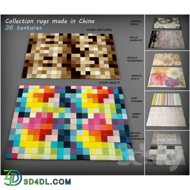 Carpets - Collection of carpets from China