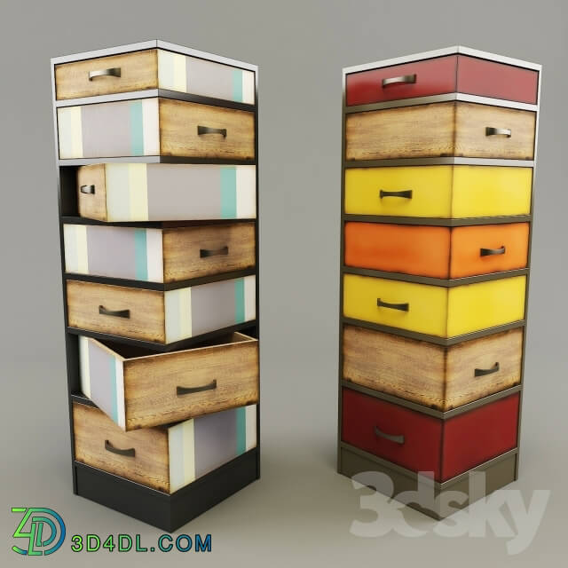 Sideboard _ Chest of drawer - SEMAINIER DOMINO