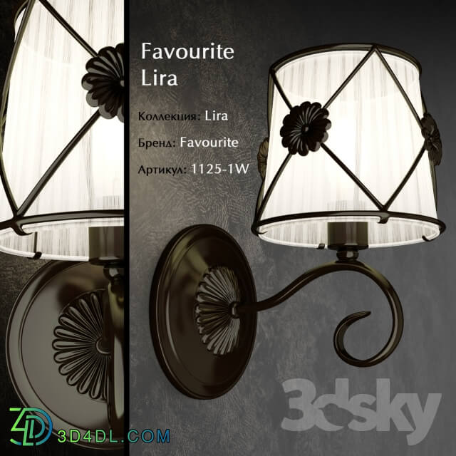 Wall light - Favourite Lira