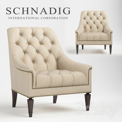 Arm chair - Classic Elegance Tufted Chair 9090-204-G 