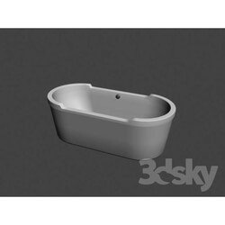 Bathtub - stark oval bath 